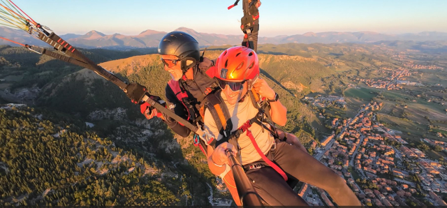 Experiencia en parapente por Perugia 