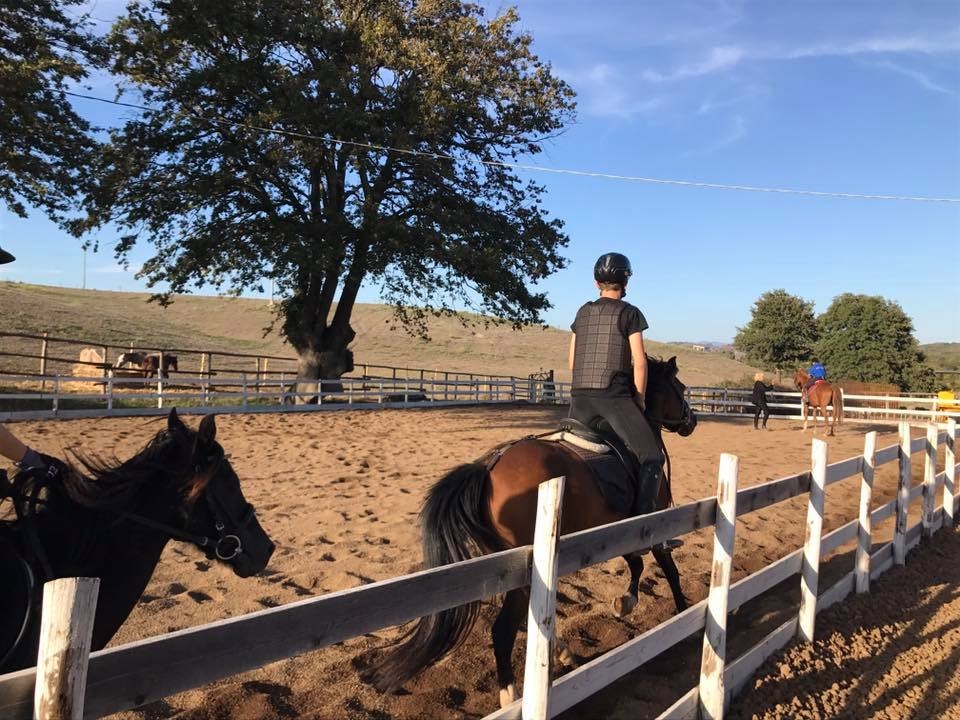  Clases de equitación en el Valle del Sorbo 