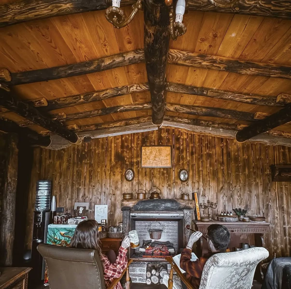  El salón de la Casa Hobbit 