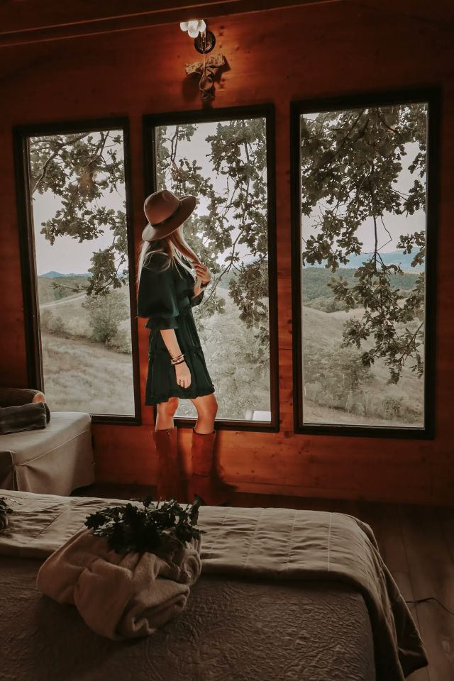  Las ventanas que dan al roble 