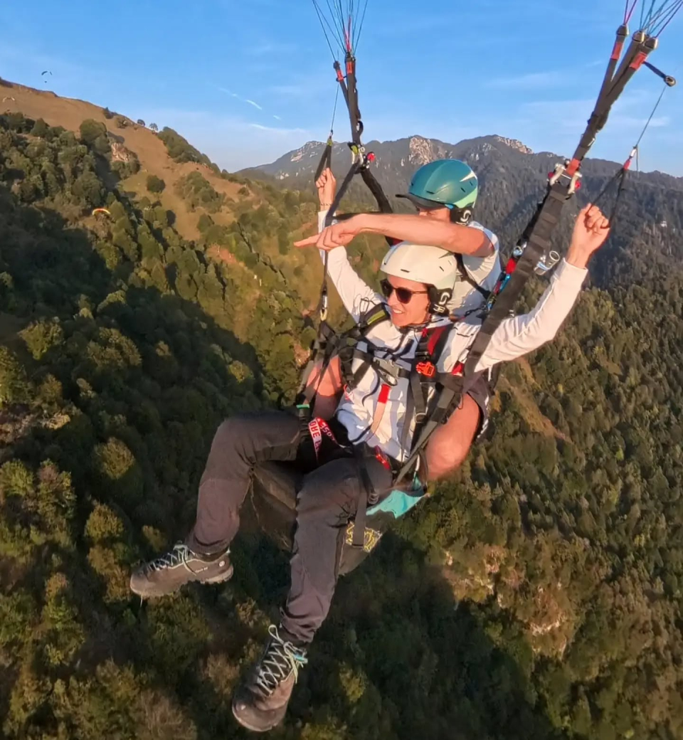  Volar en parapente entre los paisajes prealpinos 