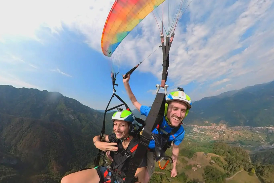 Volar en parapente en Trento 