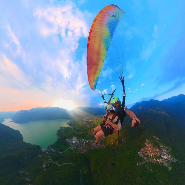  Vuelo en parapente en Madonna di Campiglio 