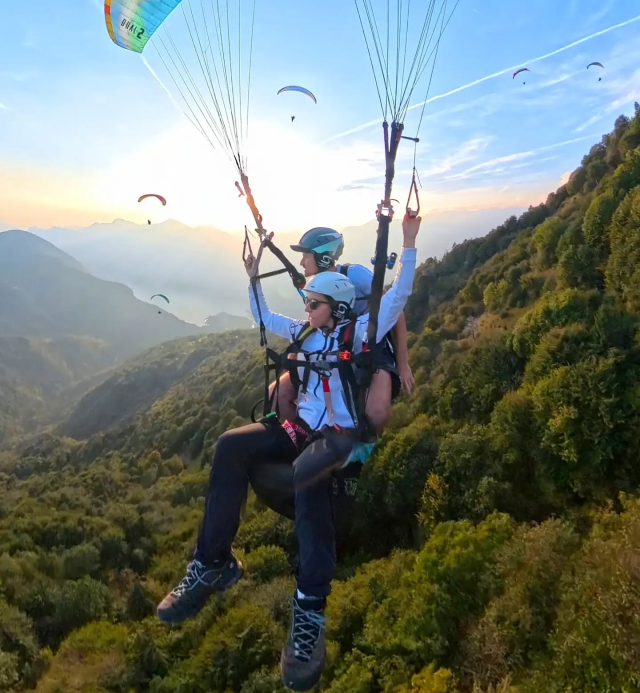 Vídeo de vuelo en parapente Madonna di Campiglio 20 min