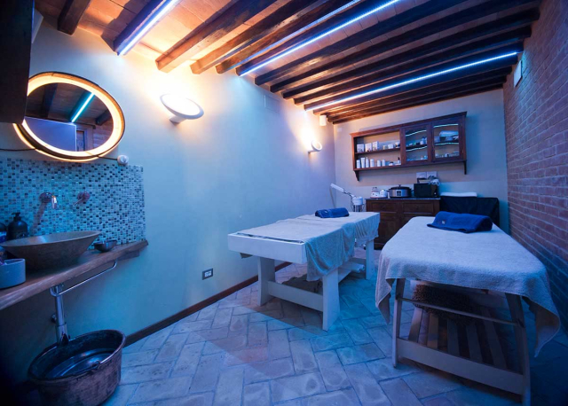  La cabina de masajes para dos