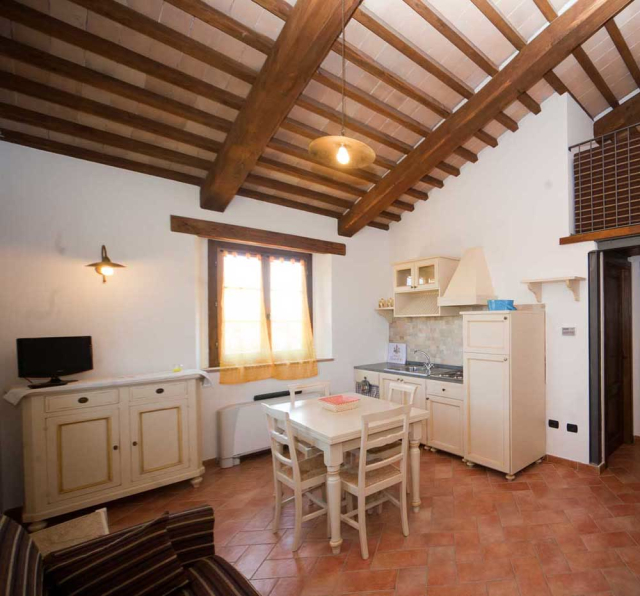 Un estudio con cocina americana 