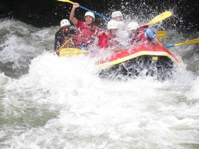 Rafting y rappel 2 días con hospedaje Jalcomulco