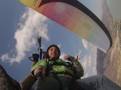 Tandem paragliding flight with photos and video Tapalpa