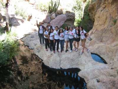 Caminhada guiada pelo Nacapule Canyon