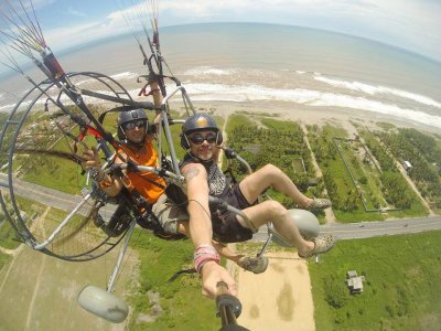 Curso de paramotor trike 30 horas en Acapulco