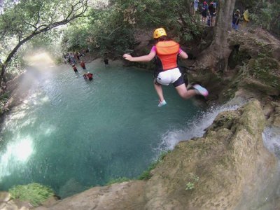 Canyoning and meal near Cuernavaca