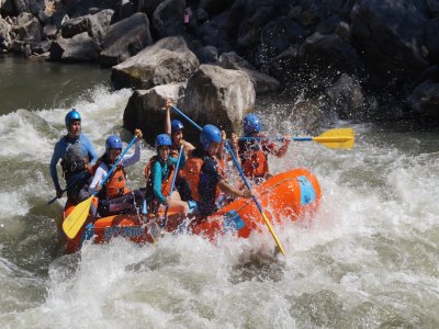 Rafting and 1 night camping near Mexico City
