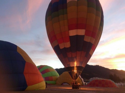 Vuelo globo privado especial enamorados Tlaxcala