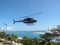  helicopter flight in cancun 