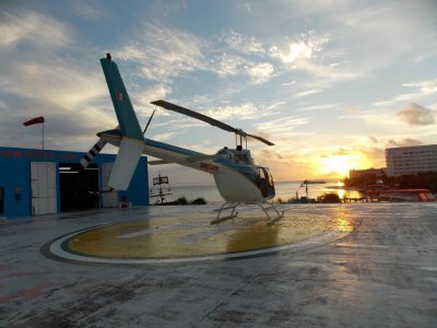 Vuelo helicóptero y tour guiado Chichen Itza 5 pax