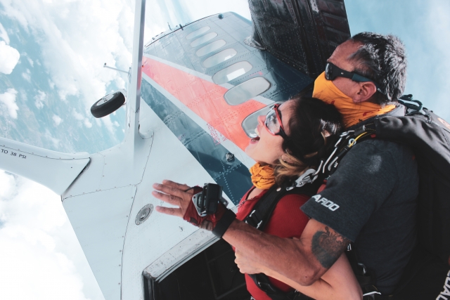  Jumping from the plane 