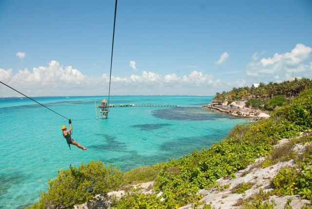 Canopy en Isla Mujeres 