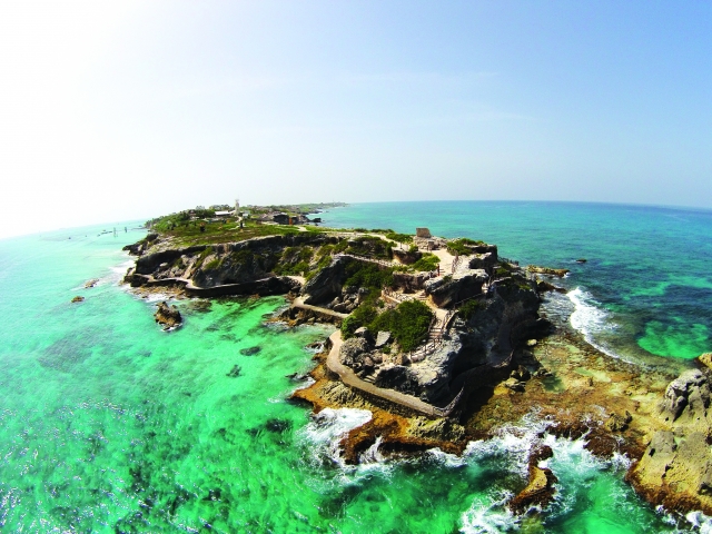 Vista Panorámica Isla Mujeres 