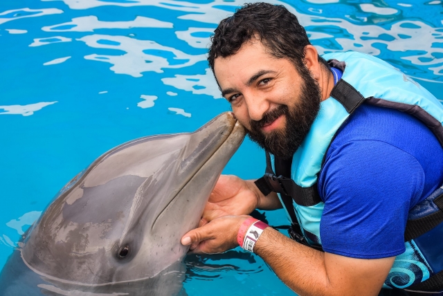  Dolphin kiss 