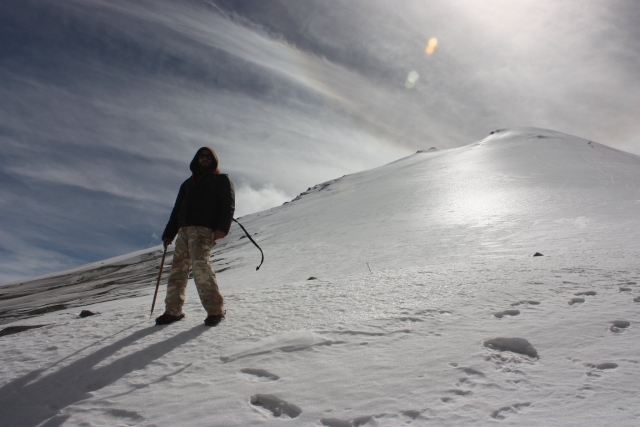  Subindo o Pico de Orizaba com neve 