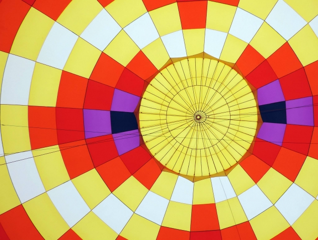 Interior del globo