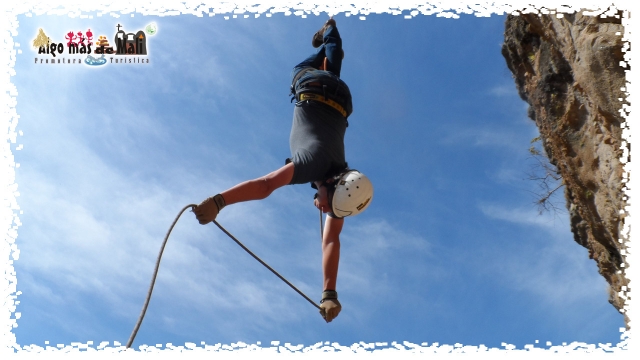  Rappel 25 and 35 meters. Free Descent 