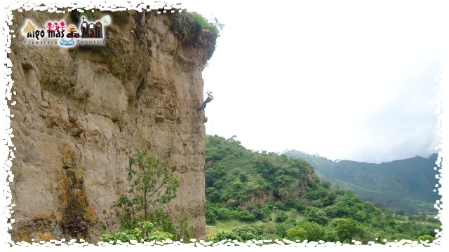  Rappel 25 and 35 meters. Descent 