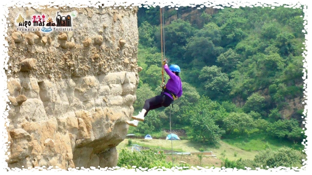  Rappel 25 and 35 meters. Descent 