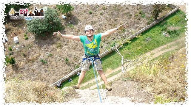  Rappel 25 and 35 meters. Descent 