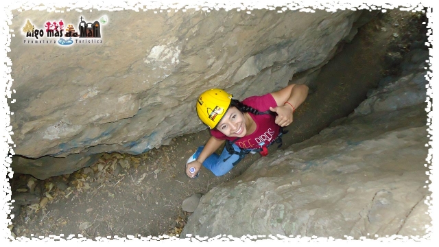  Rappel EXT 60 meters. Grietas Trail 