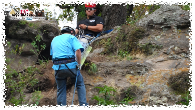  Rappel EXT 60 meters. Descent 