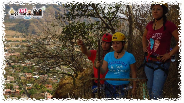  Rappel EXT 60 meters. Natural Viewpoints Trail 