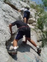  Rock climbing 