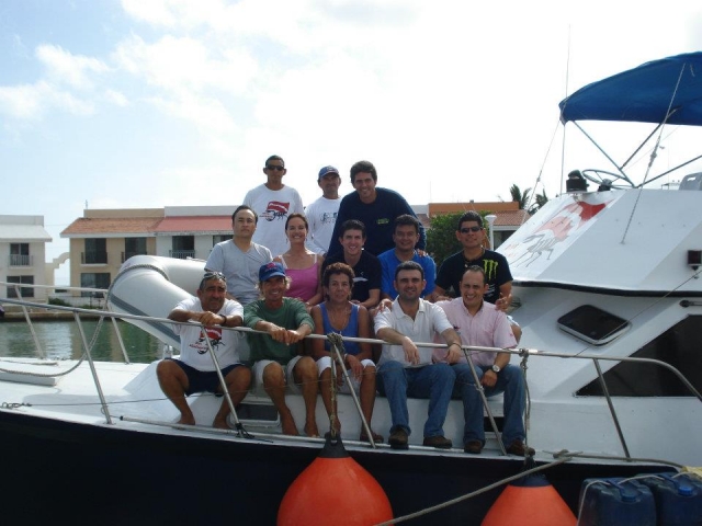  All on board about to start the adventure 