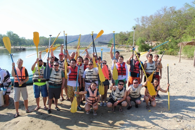  Préparé pour le rafting 
