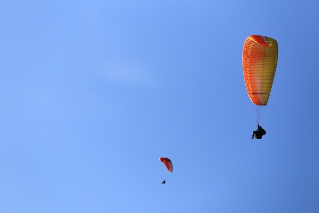 Vuelo en parapente en pareja