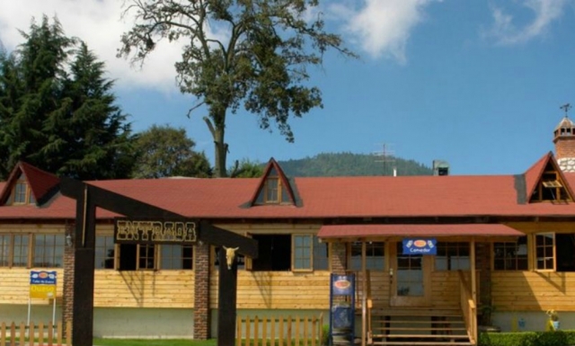  Entrada para o rancho