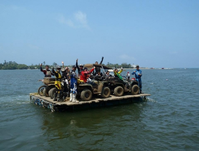  crossing on the Panga 
