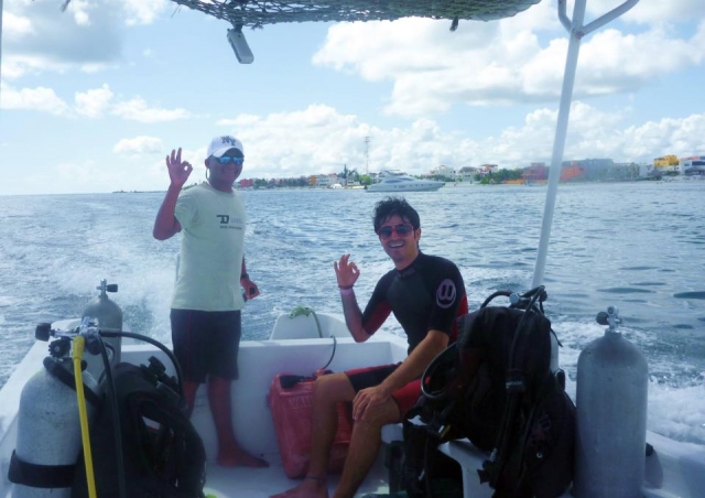  Prontos para mergulhar 