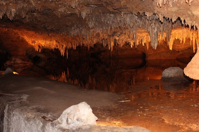 Dentro de la cueva 