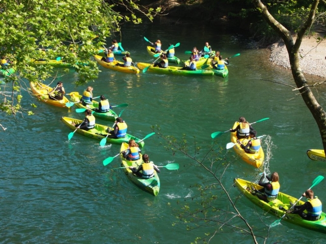 paseos en canoa