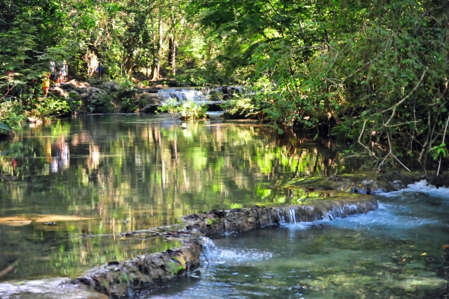  Route vers les cascades 