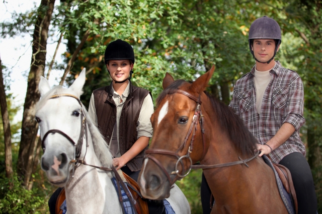  Équitation en couple 