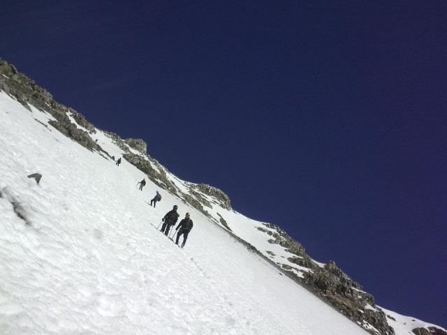 Ascenso de montañismo