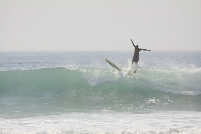 Acrobacias en el mar