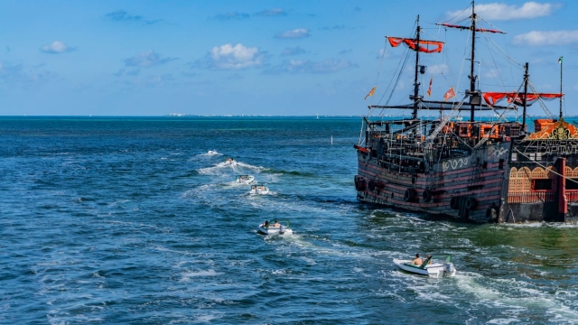  Pirate galleon in Quintana Roo 