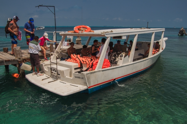  Subindo no barco 