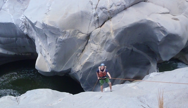 Rappel en Huatulco