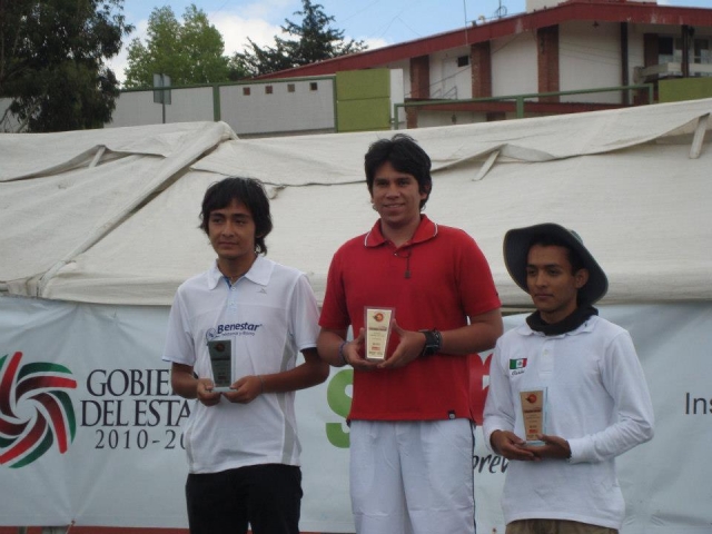  Prêmios da categoria iniciante 