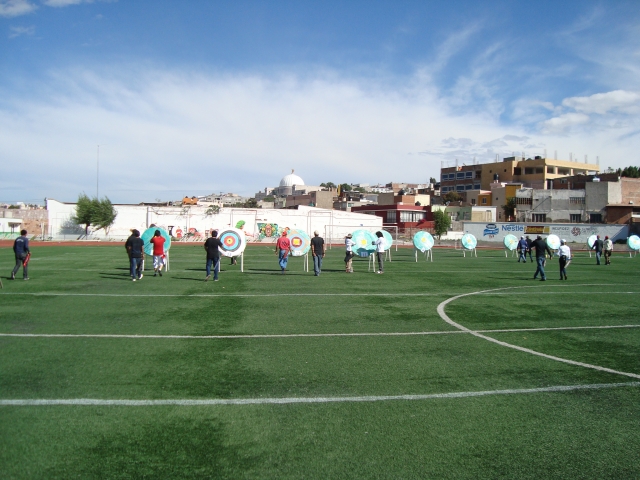  Campo de tiro em Zacatecas 